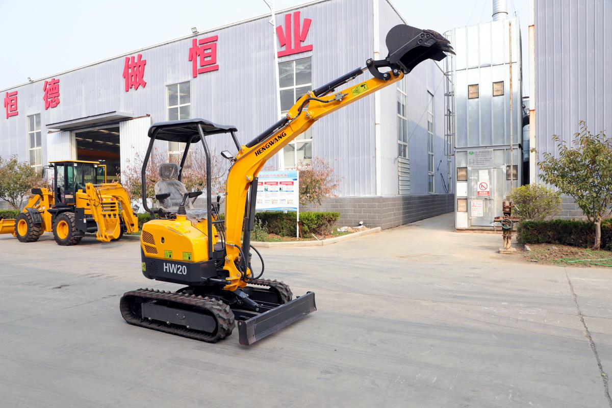 HW-20無(wú)尾小型挖掘機(jī)